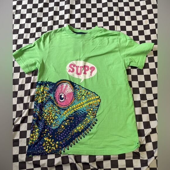 Wondernation chameleon tshirt size 8 - Picture 1 of 1